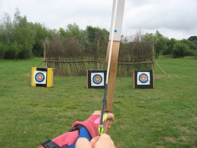 Nothing clears a troubled mind better than shooting a bow